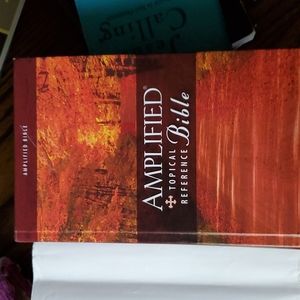 Amplified Topical Reference Bible Hard Cover Dust Jacket